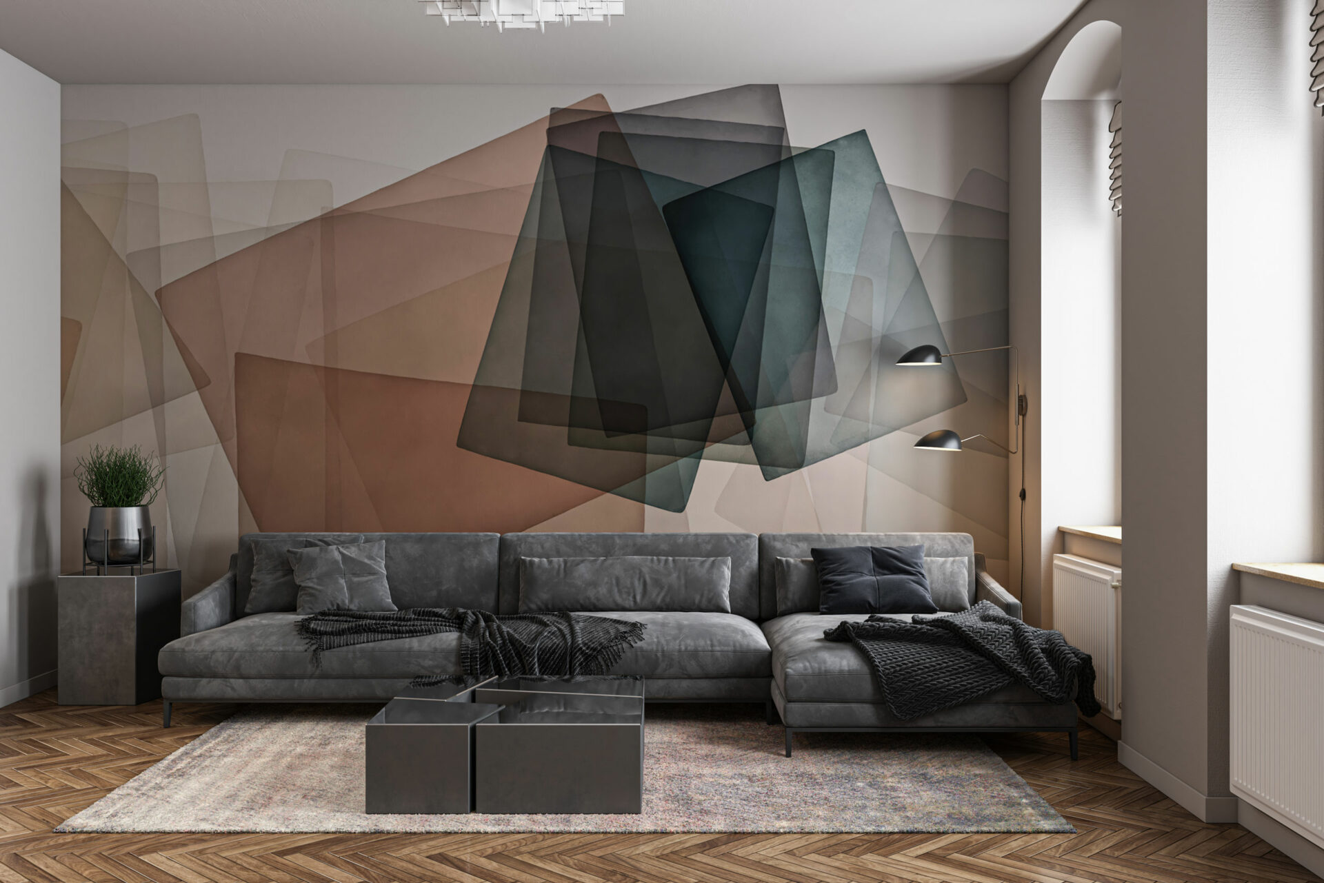 3D Visualisierung Wohnzimmer
